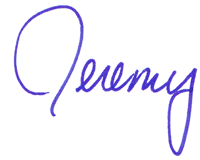 Jeremy Signature